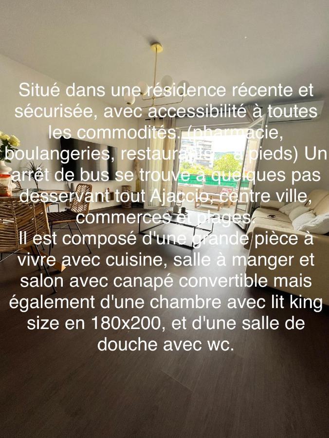 T2 Cosy Ajaccio Apartment Ajaccio  Ngoại thất bức ảnh